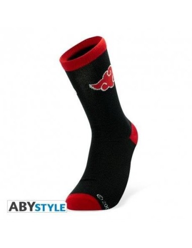 Calcetines naruto shippuden rojo y negro akatsuki. 3665361021162 Calcetines naruto shippuden rojo y negro akatsuki. 3665361021162