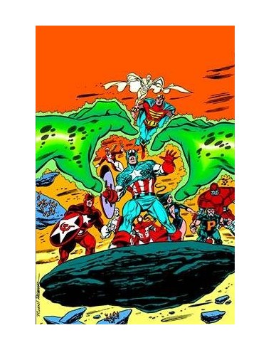 CMH 102: LOS VENGADORES: LA LINEA A CRUZAR