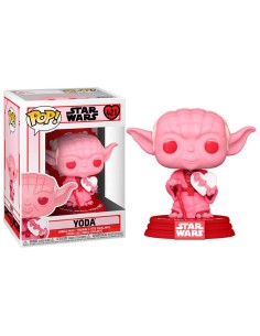 Figura POP Star Wars Valentines Yoda with Heart Figura POP Star Wars Valentines Yoda with Heart