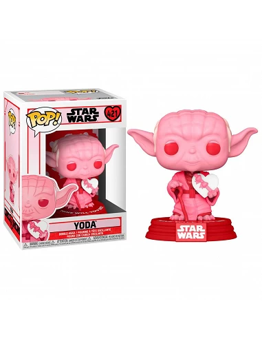 Figura POP Star Wars Valentines Yoda with Heart