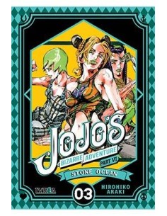JOJO'S BIZARRE ADVENTURE PARTE 6: STONE OCEAN 03 JOJO'S BIZARRE ADVENTURE PARTE 6: STONE OCEAN 03