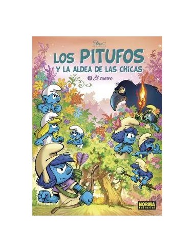 LOS PITUFOS Y LA ALDEA DE LAS CHICAS 3. EL CUERVO