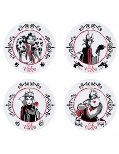 Disney Set 4 Platos Villanas MERCHANDISING22,07 €22,07 €  MERCHANDI... Disney Set 4 Platos Villanas MERCHANDISING22,07 €22,07 €  MERCHANDI...