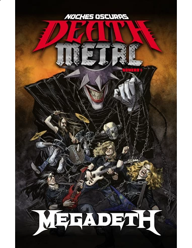 Noches Oscuras: Death Metal núm. 1 de 7
(Megadeth Band Edition - Edición Rústica)