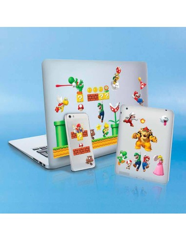 Pegatinas vinilo Super Mario Bros Nintendo Pegatinas vinilo Super Mario Bros Nintendo