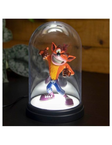 Lampara Crash Bandicoot campana Lampara Crash Bandicoot campana