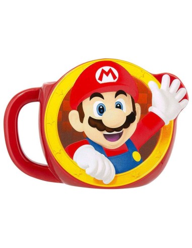 Taza 3D Super Mario Nintendo Taza 3D Super Mario Nintendo