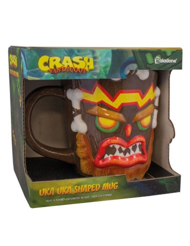 Taza 3D Uka Uka Crash Bandicoot Taza 3D Uka Uka Crash Bandicoot