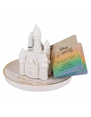 Plato ceramica castillo Princesas Disney