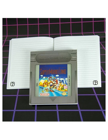 Libreta cartucho Super Mario Nintendo