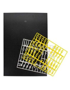 Tablero letras intercambiables Box51