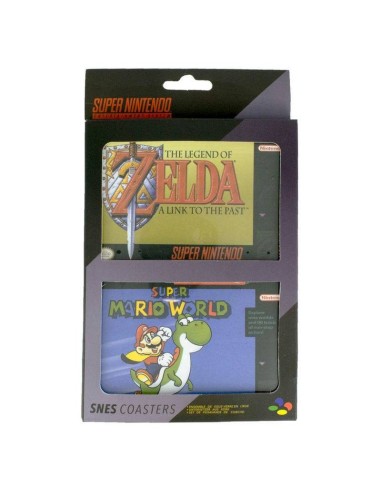 Posavasos Super NES Nintendo Posavasos Super NES Nintendo