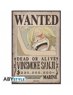 ONE PIECE - Póster "Wanted Sanji New 2" (52 x 35)
