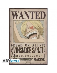 ONE PIECE - Póster "Wanted Sanji New 2" (52 x 35)
 ONE PIECE - Póster "Wanted Sanji New 2" (52 x 35)