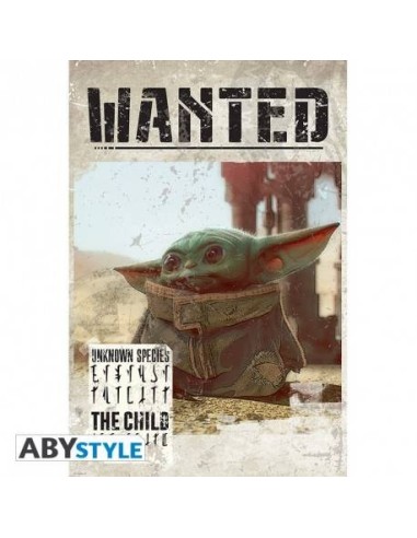 Mandalorian - Póster "Se busca el bebé Yoda" (91,5x61)