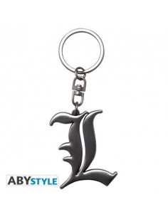 DEATH NOTE - LLAVERO 3D EMBLEMA DE ''L''  3700789267607