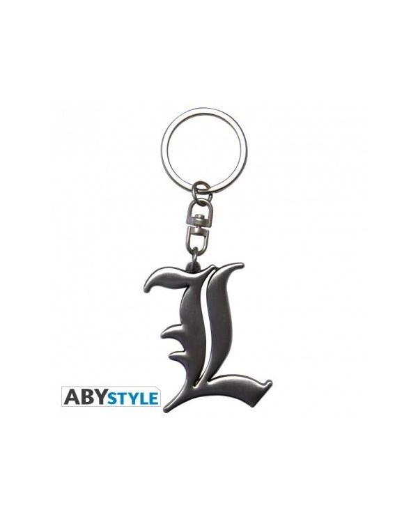 DEATH NOTE - LLAVERO 3D EMBLEMA DE ''L''  3700789267607