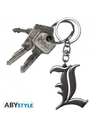 DEATH NOTE - LLAVERO 3D EMBLEMA DE ''L'' DEATH NOTE9,95 €9,95 € Aby... DEATH NOTE - LLAVERO 3D EMBLEMA DE ''L'' DEATH NOTE9,95 €9,95 € Aby...