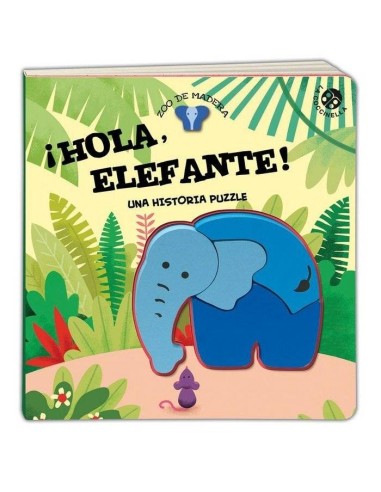 HOLA ELEFANTE UNA HISTORIA PUZZLE
