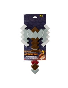 MINECRAFT SOUND FOAM BATTLE ROLE PLAY HACHA 887961873795 MATTEL 29,...