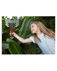 MINECRAFT SOUND FOAM BATTLE ROLE PLAY HACHA 887961873795 MATTEL 29,...