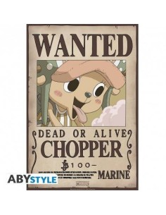 ONE PIECE - Set 2 carteles de Chibi - Wanted Brook & Chopper (52x35...