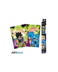 DRAGON BALL BROLY - Set 2 carteles de Chibi - Broly (52x38) POSTERS... DRAGON BALL BROLY - Set 2 carteles de Chibi - Broly (52x38) POSTERS...