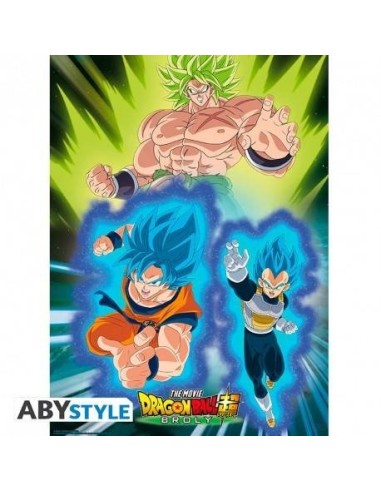 DRAGON BALL BROLY - Set 2 carteles de Chibi - Broly (52x38) POSTERS... DRAGON BALL BROLY - Set 2 carteles de Chibi - Broly (52x38) POSTERS...