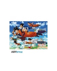 DRAGON BALL SUPER - Juego de 2 carteles de Chibi - Goku y sus amigo...