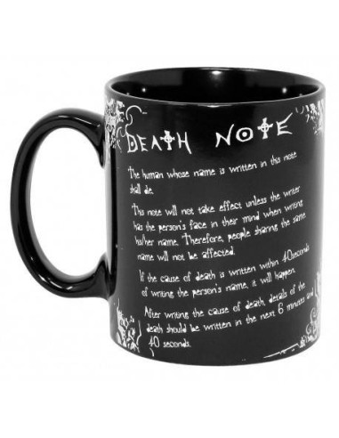 DEATH NOTE - Taza - 320 ml - L & reglas DEATH NOTE9,95 €9,95 € Abys... DEATH NOTE - Taza - 320 ml - L & reglas DEATH NOTE9,95 €9,95 € Abys...