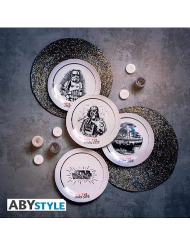 Set de 4 platos STAR WARS porcelana MERCHANDISING21,95 €21,95 €  ME... Set de 4 platos STAR WARS porcelana MERCHANDISING21,95 €21,95 €  ME...