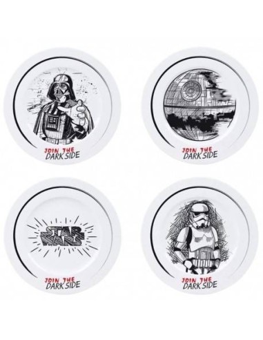 Set de 4 platos STAR WARS porcelana MERCHANDISING21,95 €21,95 €  ME... Set de 4 platos STAR WARS porcelana MERCHANDISING21,95 €21,95 €  ME...
