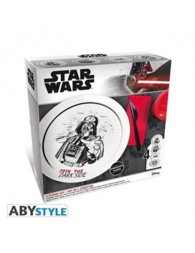 Set de 4 platos STAR WARS porcelana MERCHANDISING21,95 €21,95 €  ME... Set de 4 platos STAR WARS porcelana MERCHANDISING21,95 €21,95 €  ME...