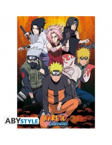 NARUTO SHIPPUDEN - Póster "Grupo" (91,5 x 61) NARUTO SHIPPUDEN - Póster "Grupo" (91,5 x 61)