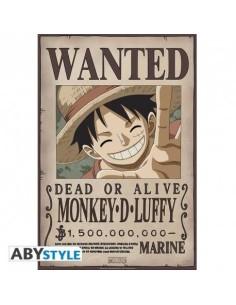 ONE PIECE - Póster "Wanted Luffy New 2" (52 x 35)
 ONE PIECE - Póster "Wanted Luffy New 2" (52 x 35)