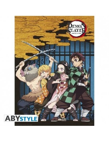 DEMON SLAYER - Póster "Grupo" (52x38) DEMON SLAYER - Póster "Grupo" (52x38)