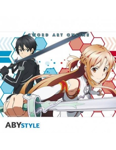 SWORD ART ONLINE - Póster Asuna & Kirito 2 (52x38)
