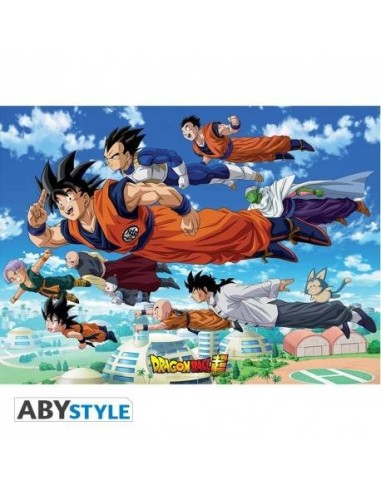 DRAGON BALL SUPER - Póster "El grupo de Goku" (52x38)  DRAGON BALL SUPER - Póster "El grupo de Goku" (52x38)