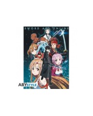 SWORD ART ONLINE - Póster de miembros del grupo (52x38)