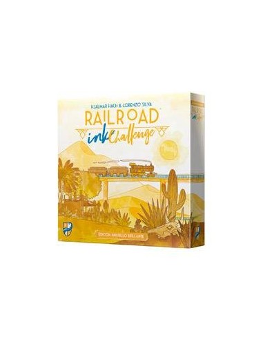 RAILROAD INK: CHALLENGE - EDICION AMARILLO BRILLANTE RAILROAD INK: CHALLENGE - EDICION AMARILLO BRILLANTE