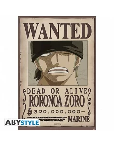 ONE PIECE - Póster  Wanted Zoro (91,5 x 61)
