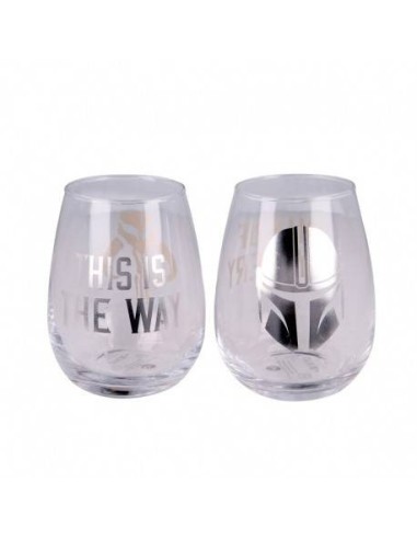 STAR WARS SET 2 VASOS DE CRISTAL 510 ML THE CHILD MANDALORIAN MERCH... STAR WARS SET 2 VASOS DE CRISTAL 510 ML THE CHILD MANDALORIAN MERCH...
