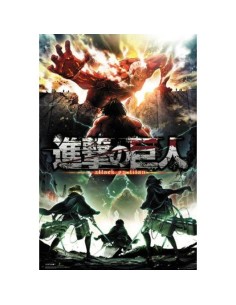 POSTER ATTACK ON TITAN SEASON 2 KEY ART
