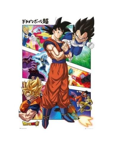 POSTER DRAGON BALL SUPER PANELS POSTER DRAGON BALL SUPER PANELS