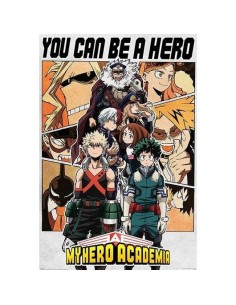 POSTER MY HERO ACADEMIA BE A HERO -Grande POSTER MY HERO ACADEMIA BE A HERO -Grande