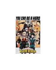 POSTER MY HERO ACADEMIA BE A HERO -Grande