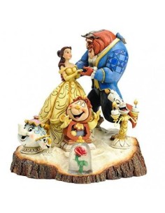 Disney Figura La Bella y la Bestia Jim Shore Tale as Old as Time ME... Disney Figura La Bella y la Bestia Jim Shore Tale as Old as Time ME...
