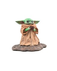 Estatua Premierl Collection The Child Soup The Mandalorian Star Wars 17cm