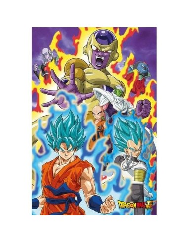POSTER DRAGON BALL SUPER GOD SUPER POSTER DRAGON BALL SUPER GOD SUPER