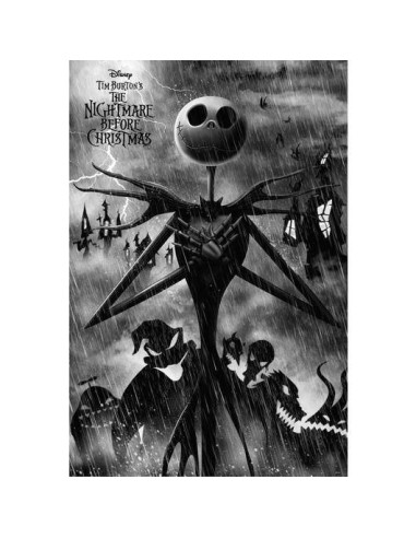 POSTER DISNEY PESADILLA ANTES DE NAVIDAD JACK SKELLINGTON
